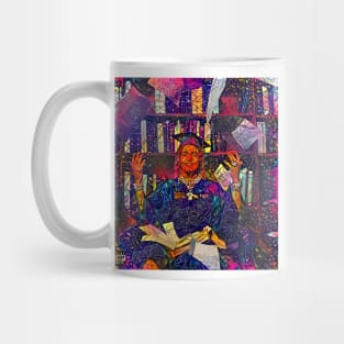 Abstract Harverd Dropout Mug